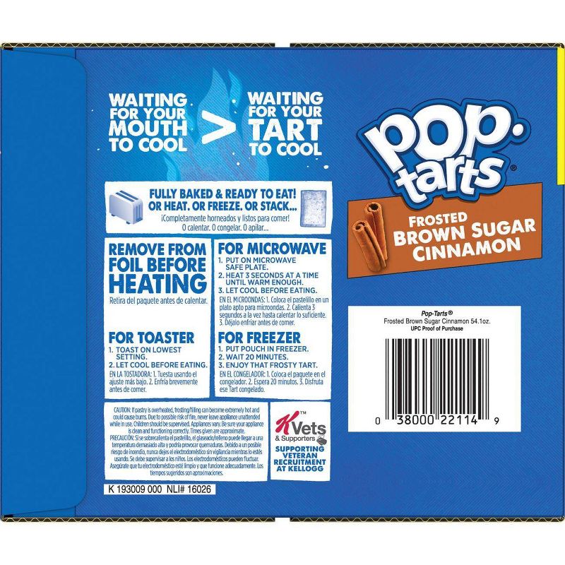 Pop Tarts Brown Sugar Cinnamon - 32ct/54.1oz - Kellogg's