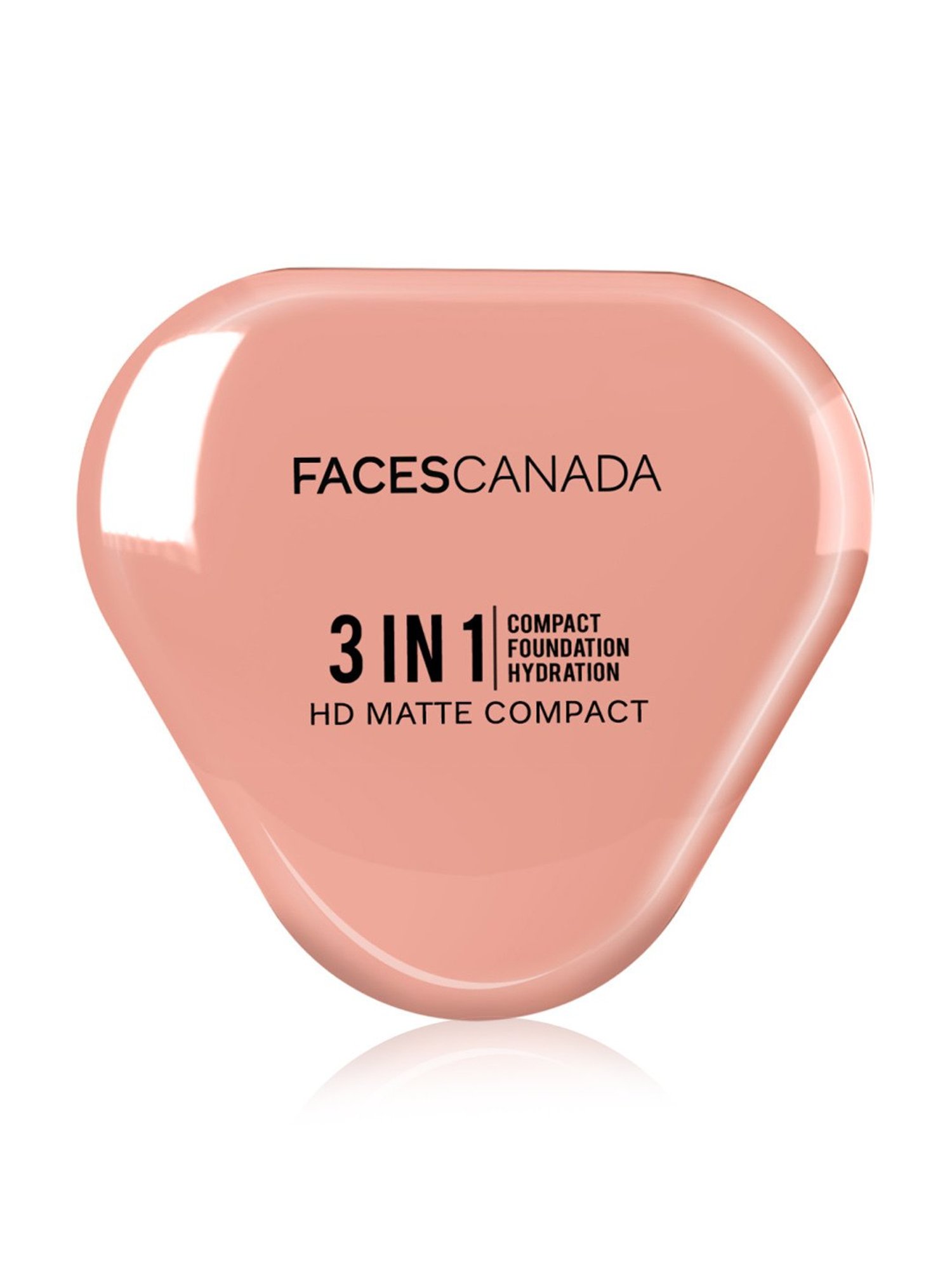 Faces Canada 3 in 1 Compact + Foundation + Hydration HD Matte Compact Truly Sand 04 - 8 gm