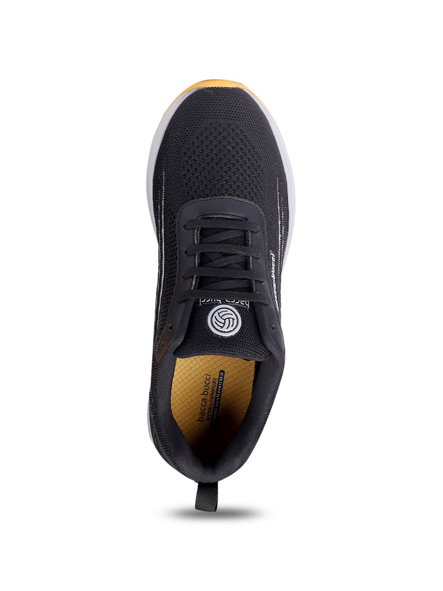 Bacca Bucci Men's HALO Black Running Shoes