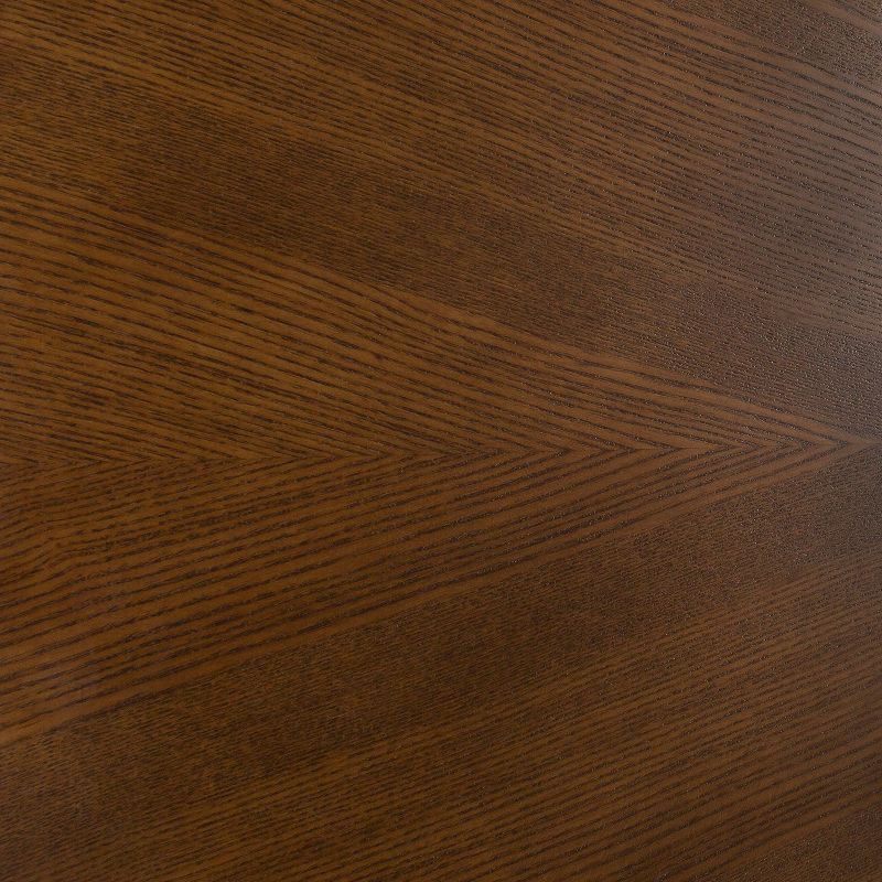 Farrah Oval Dining Table Walnut - Poly and Bark