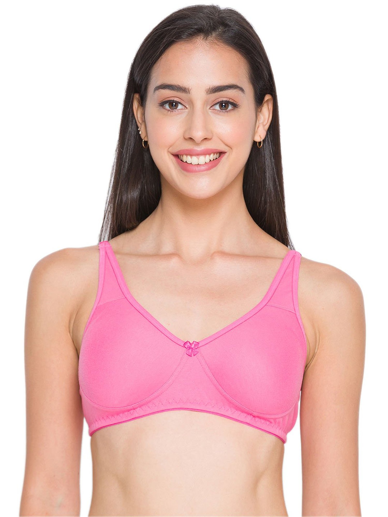 Candyskin Pink Non Wired Non Padded Everyday Bra