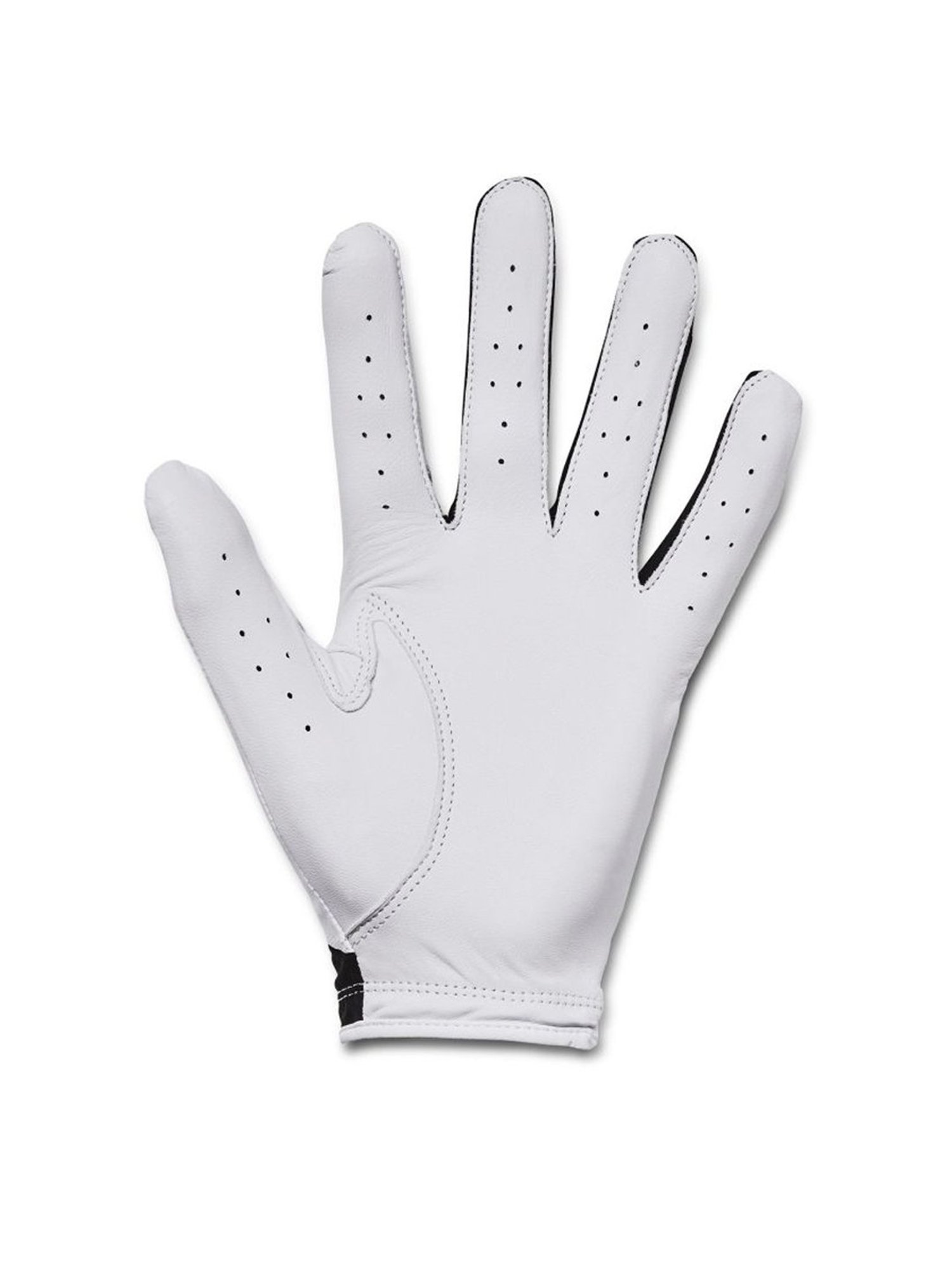 Royal Enfield Black Leather Solid Gloves