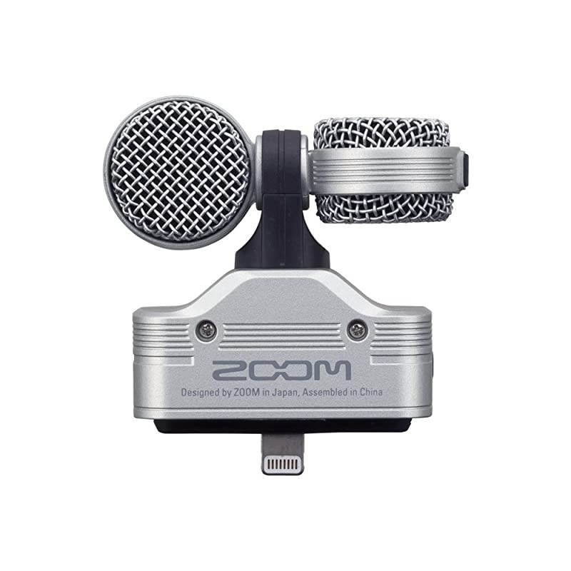 iQ7 Stereo MidSide Microphone for iPhoneiPad Rotatable Capsule for Alignment with iOS Camera for Recording Audio for Music Videos Interviews and More