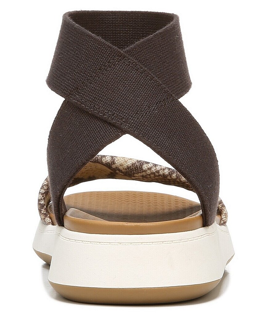 Zodiac Cyprus Snake Print Flatform Sandals