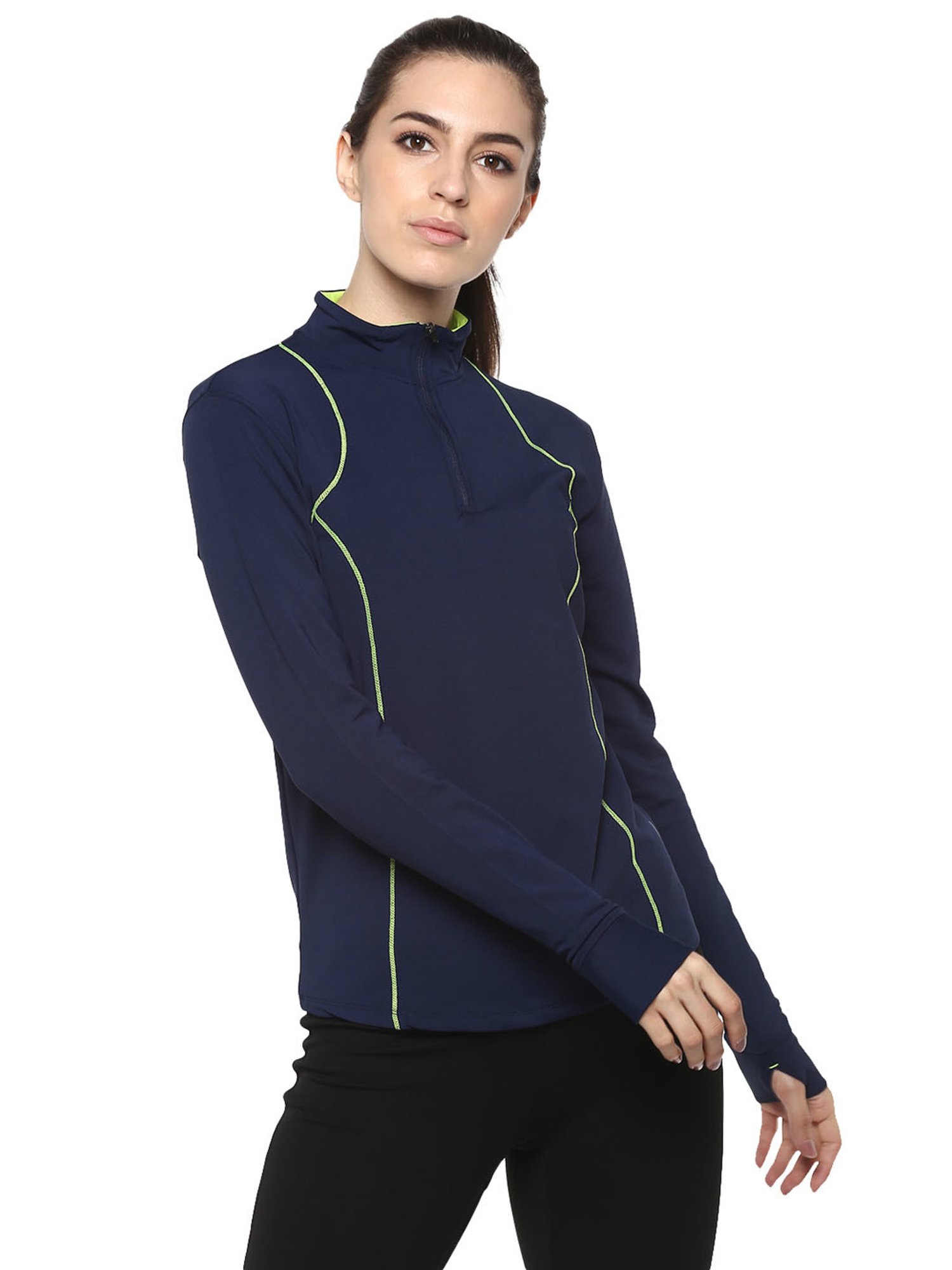 SILVERTRAQ Navy Relaxed Fit T-Shirt