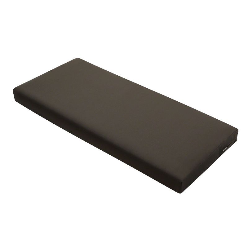 42" x 18" x 3" Ravenna Water-Resistant Patio Bench/Settee Cushion Espresso - Classic Accessories