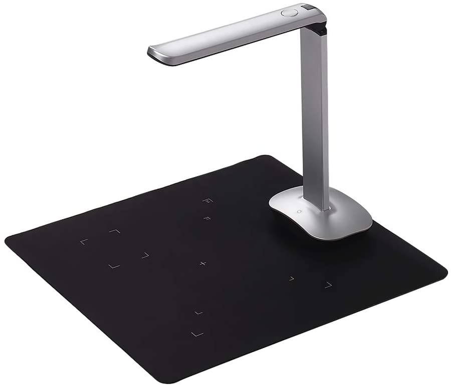 F50 Foldable HD USB Book Document Camera Scanner Foot Pedal LED Light AI Technology 15 Mega-Pixels A3 &A4 Scanner