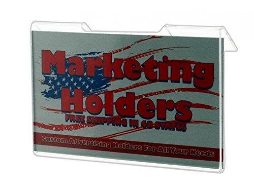 Marketing Holders 6 Pack Grid Wall Name Plate Price Tag Business Card Holder Display