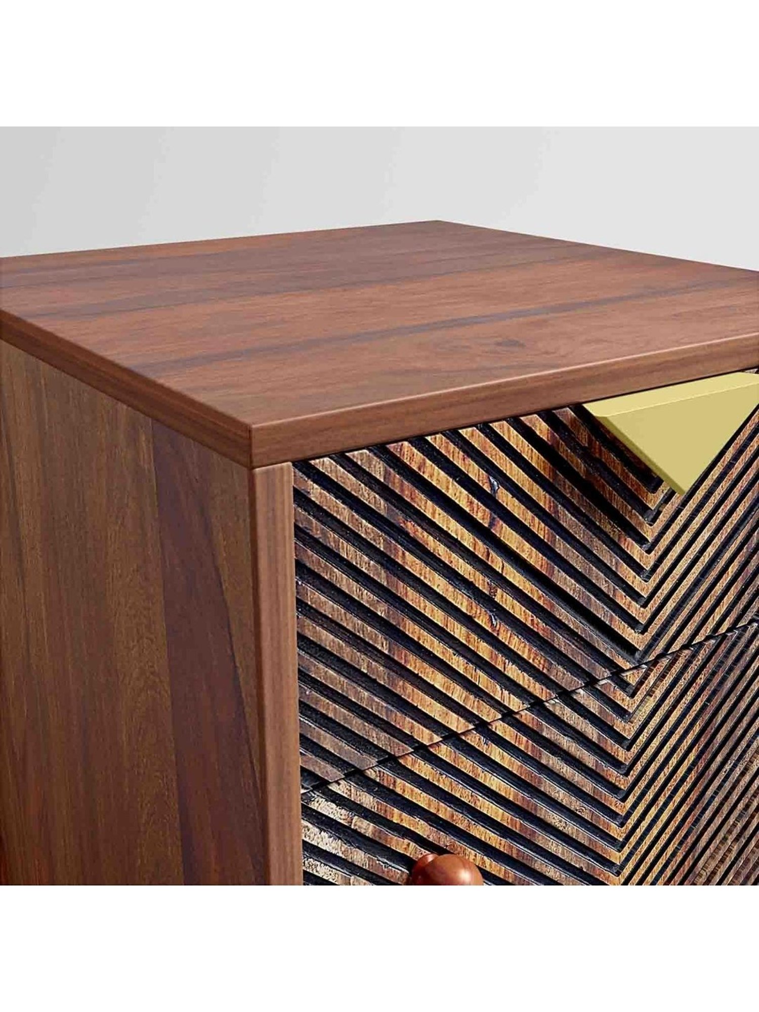 Godrej Interio Aero Valigny Oak Engineered Wood Standerd Dressing Table