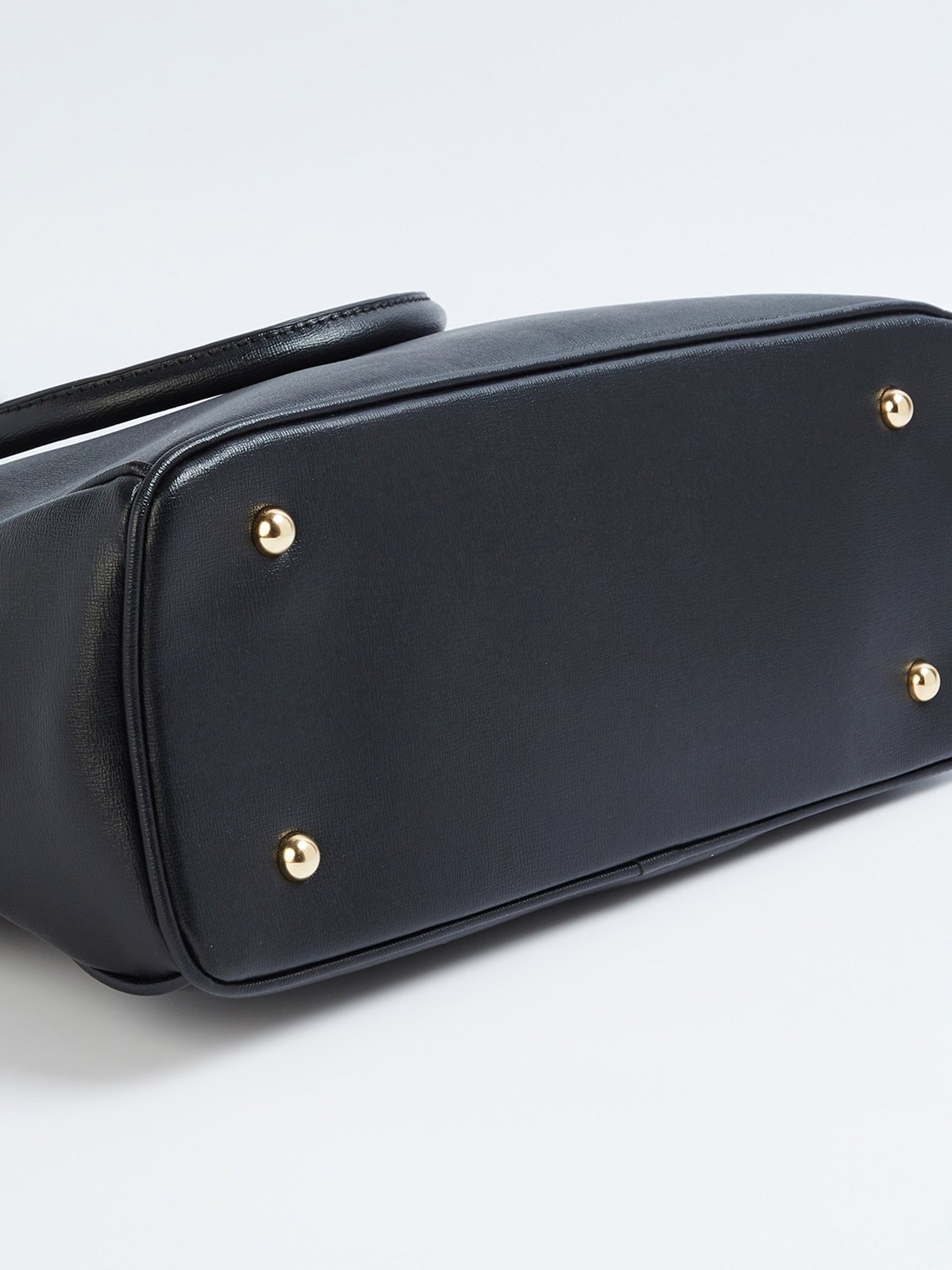 Code by Lifestyle Black Solid Handbag