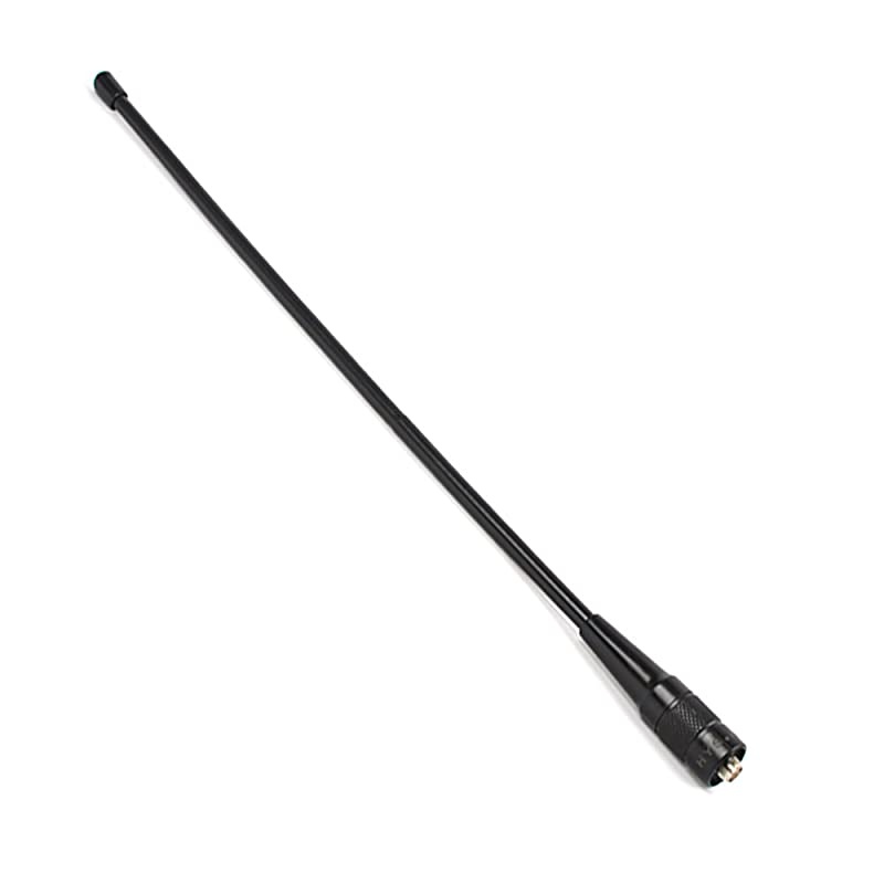 2m/70cm Antenna -771N 15.6-Inch Whip VHF/UHF (144/430Mhz) Antenna SMA-Female for AnyTone, BaoFeng, and Yaesu