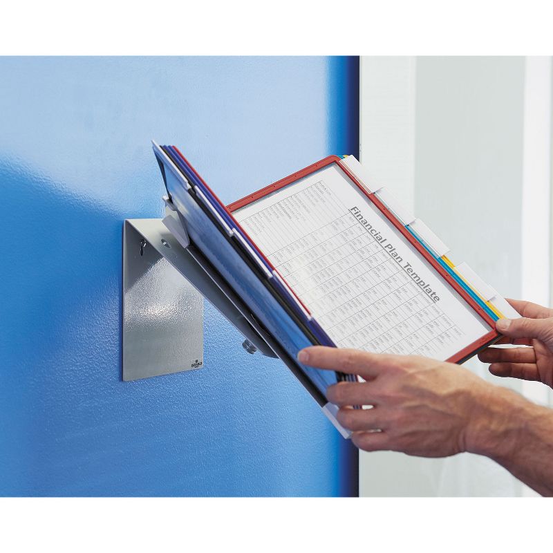 Durable Vario Pro Desktop Reference System 10 Panels 9 7/8 x 15 1/2 x 6 1/4 551500