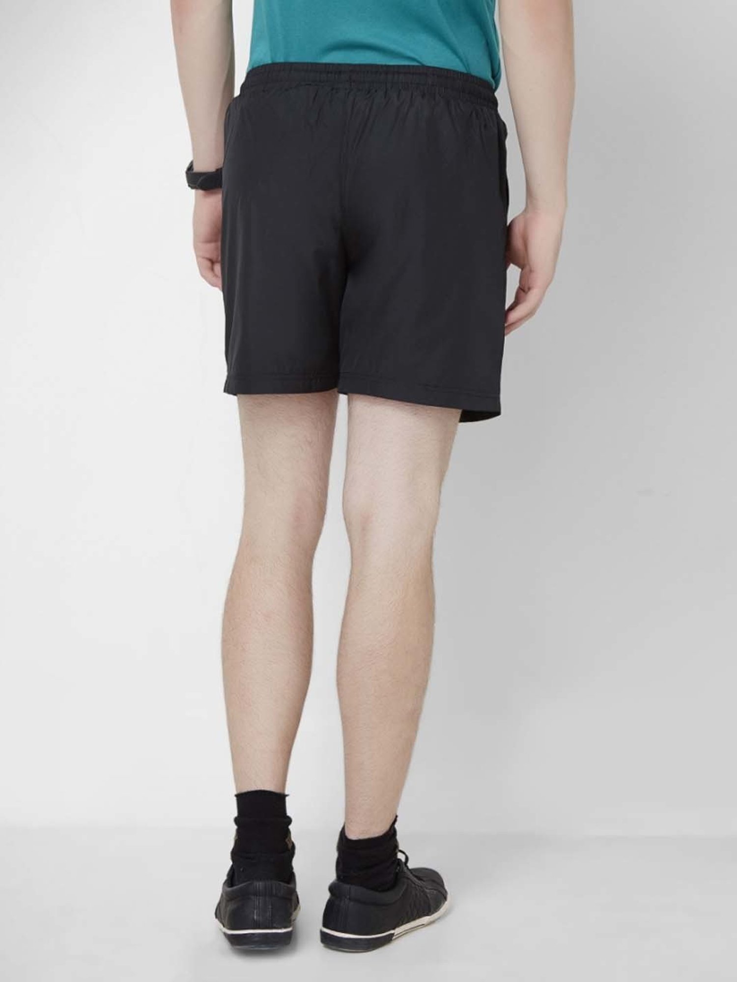 KAPPA Black Regular Fit Shorts