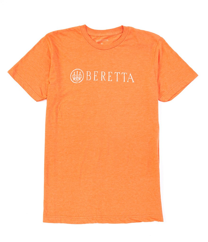 Beretta Distressed Logo Short-Sleeve Tee