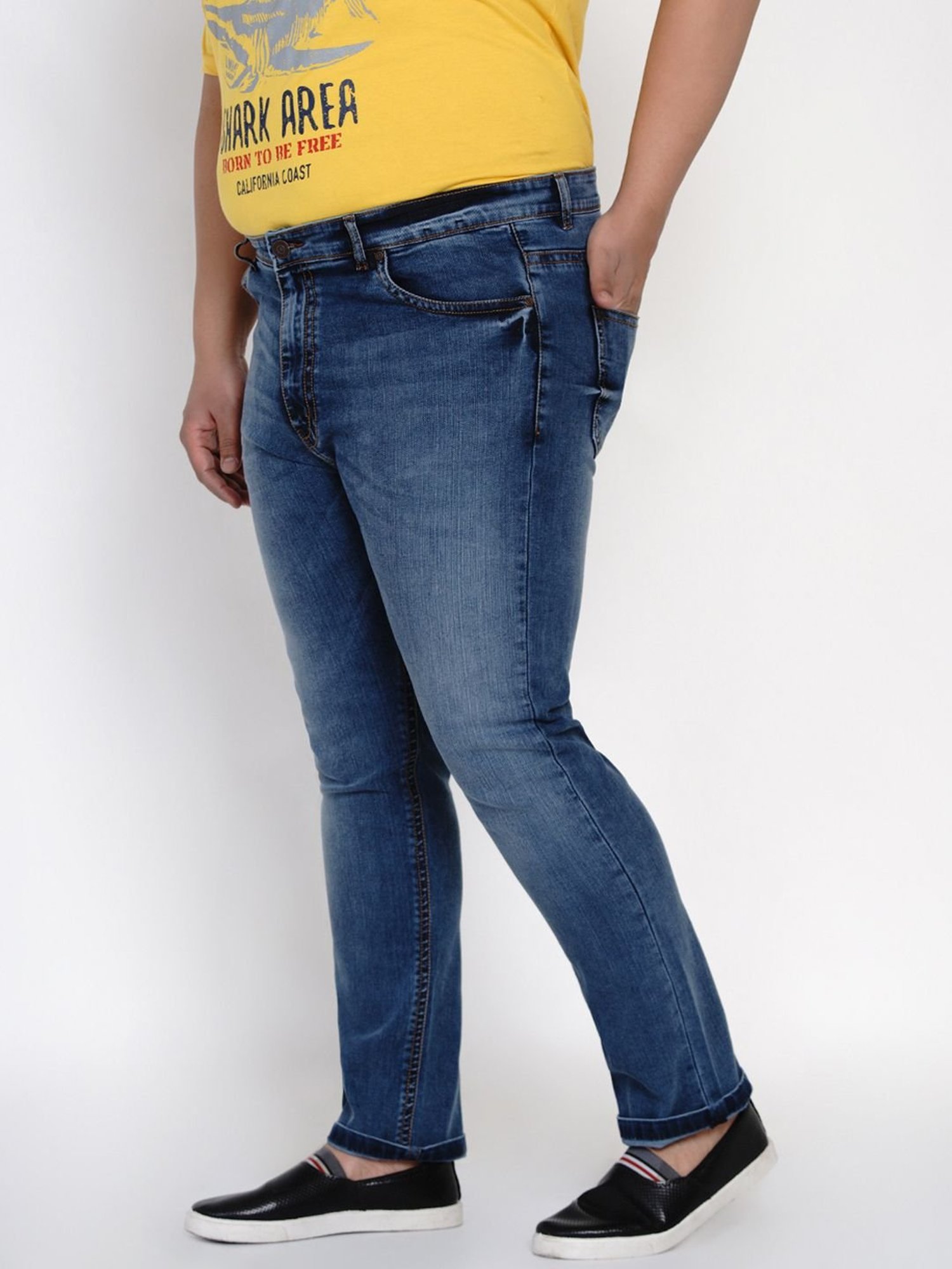 John Pride Blue Plus Size Jeans