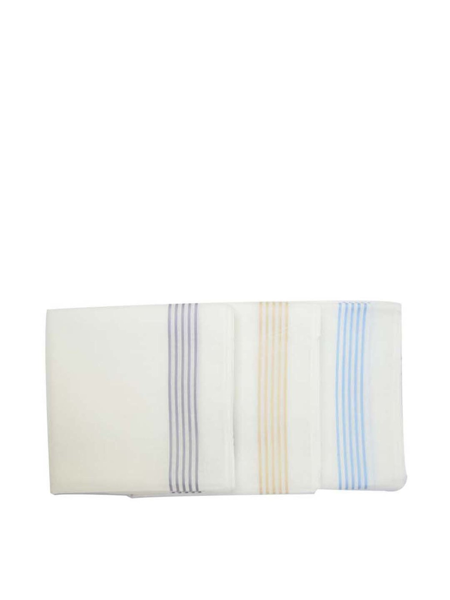 Crusset Multicolor Cotton Handkerchief - Pack of 6
