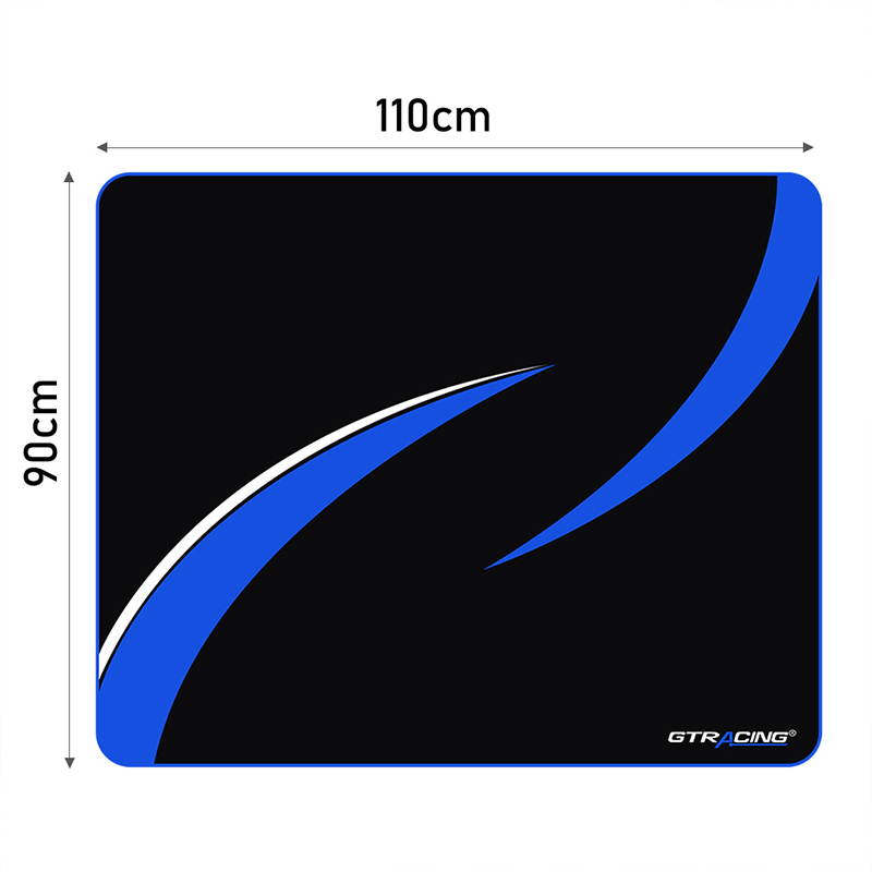 GTRACING Gaming Chair Mat for Hardwood Floor 43 x 35inch Office Computer Gaming Desk Chair Mat for Hard Floor GT603