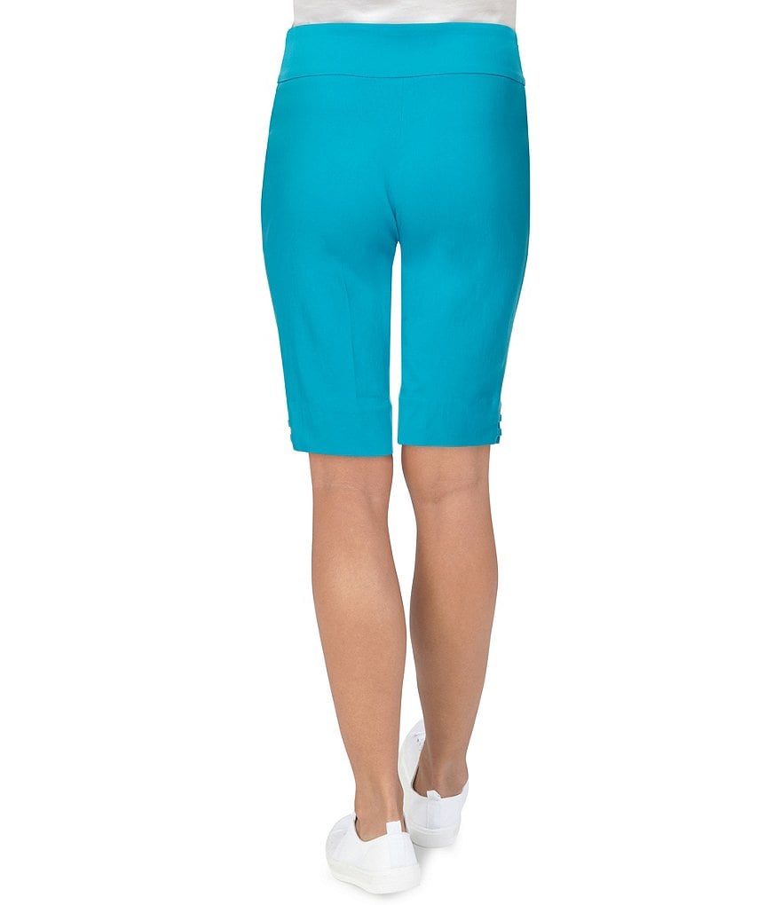 Ruby Rd. Solar Millenium Tech Pull-On Bermuda Shorts