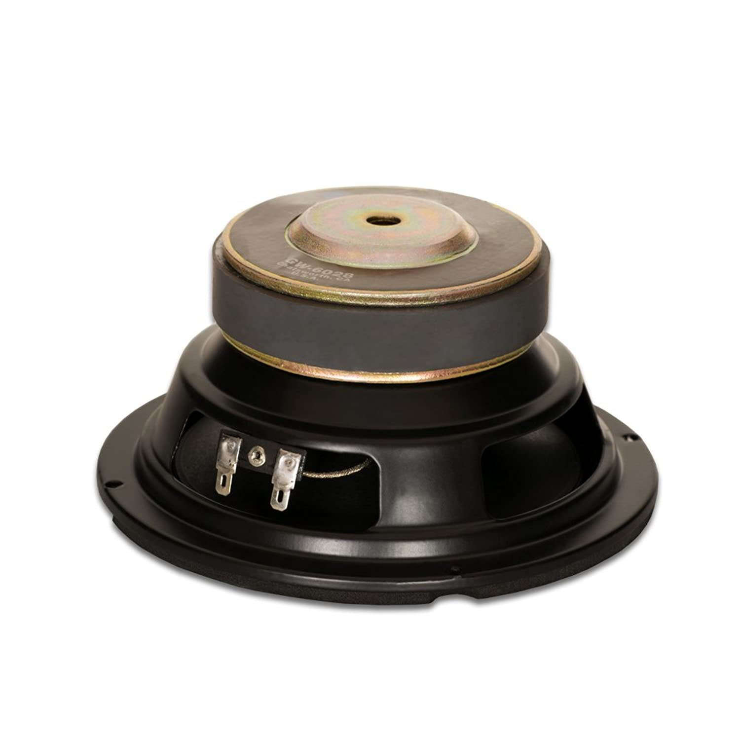 Goldwood Sound GW-6028 Rubber Surround 6.5" Woofer 170 Watts 8ohm Replacement Speaker