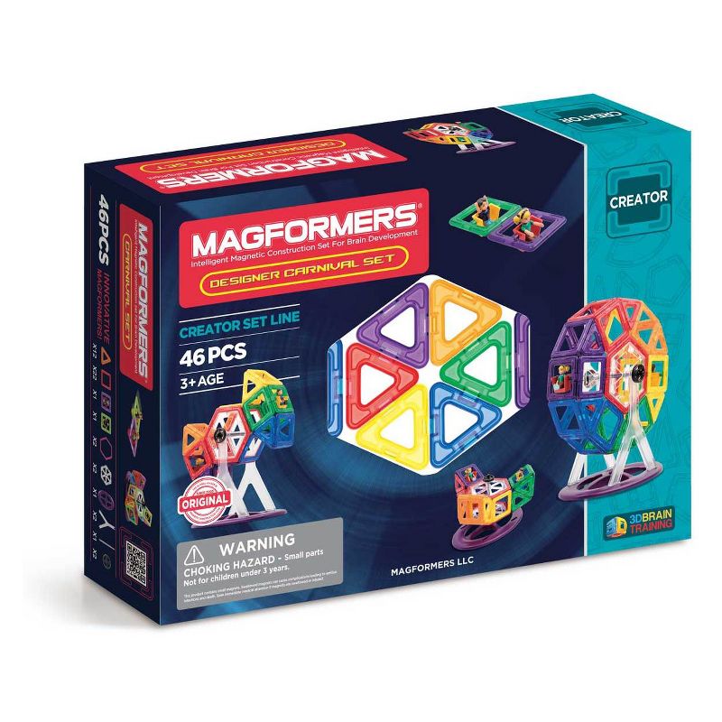 Magformers Creator Set Line Designer Carnival Set - 46pc