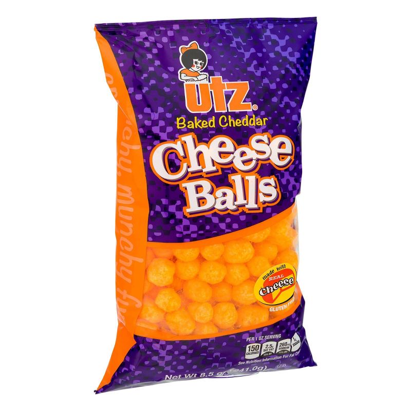 Utz Baked Cheddar Cheese Balls - 8.5oz