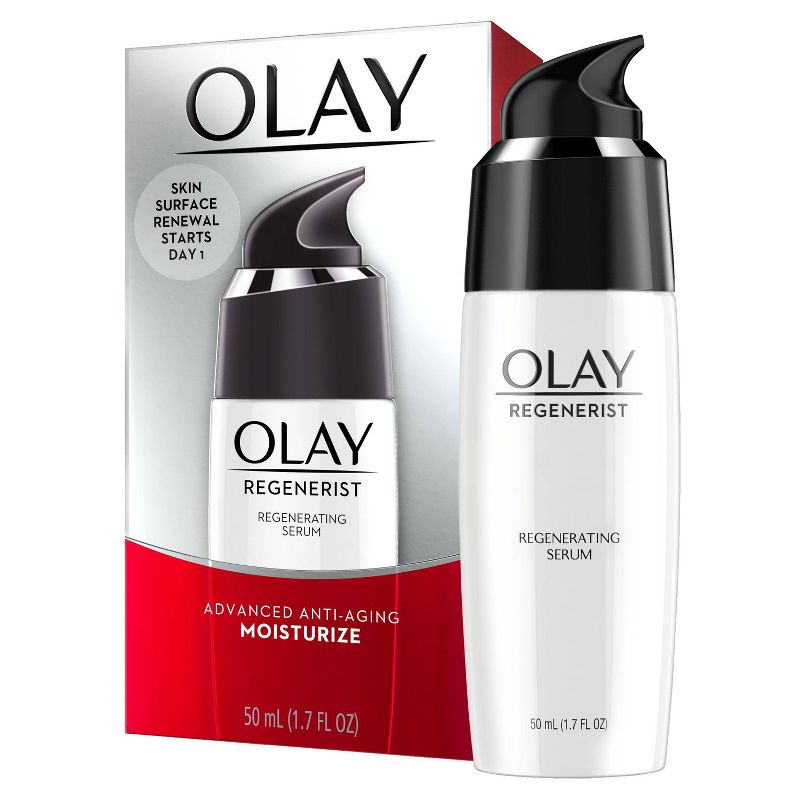 Olay Regenerist Regenerating Lightweight Moisturizer Face Serum - 1.7 Fl Oz