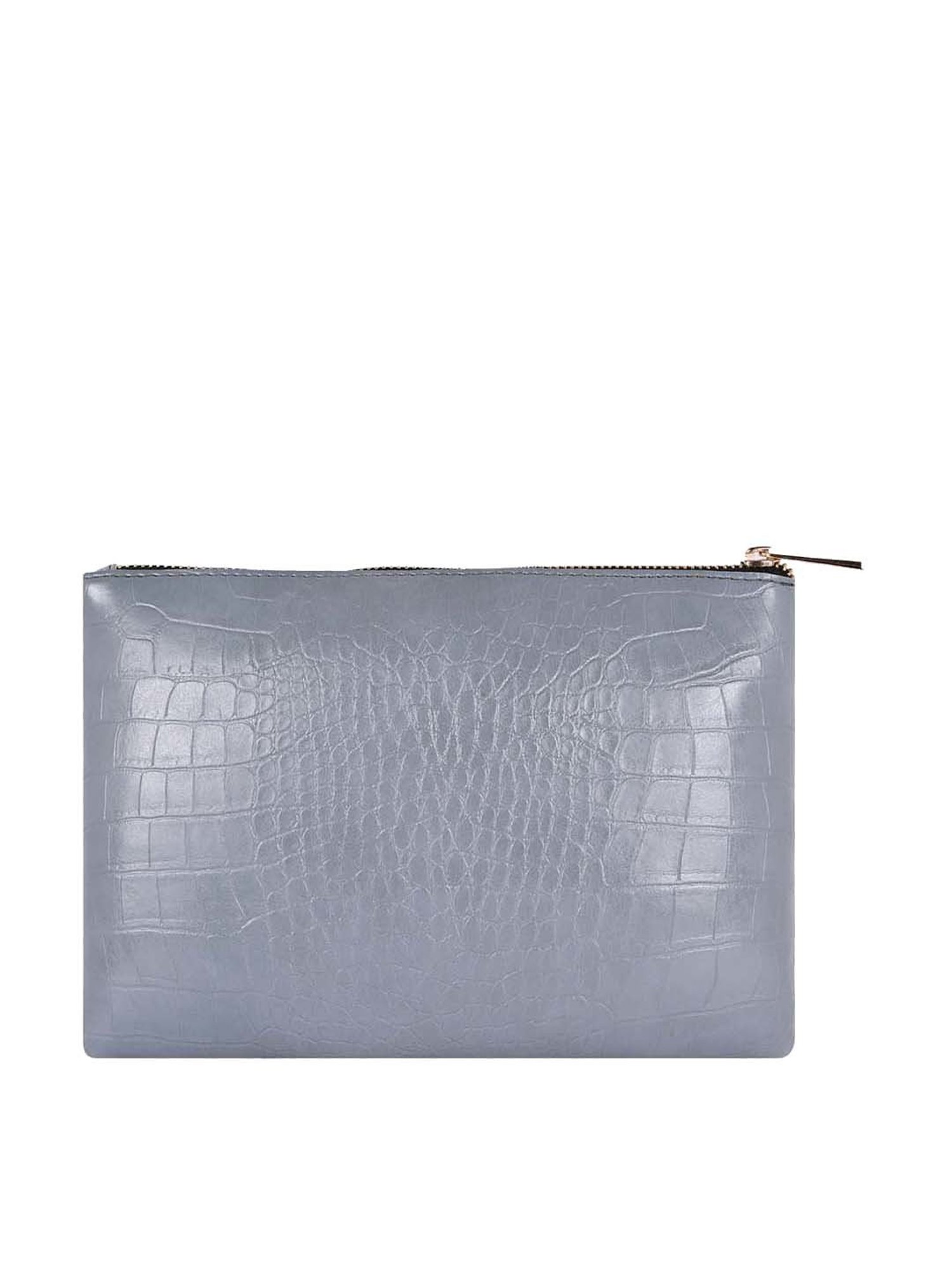 Bagsy Malone Grey Textured Pouch