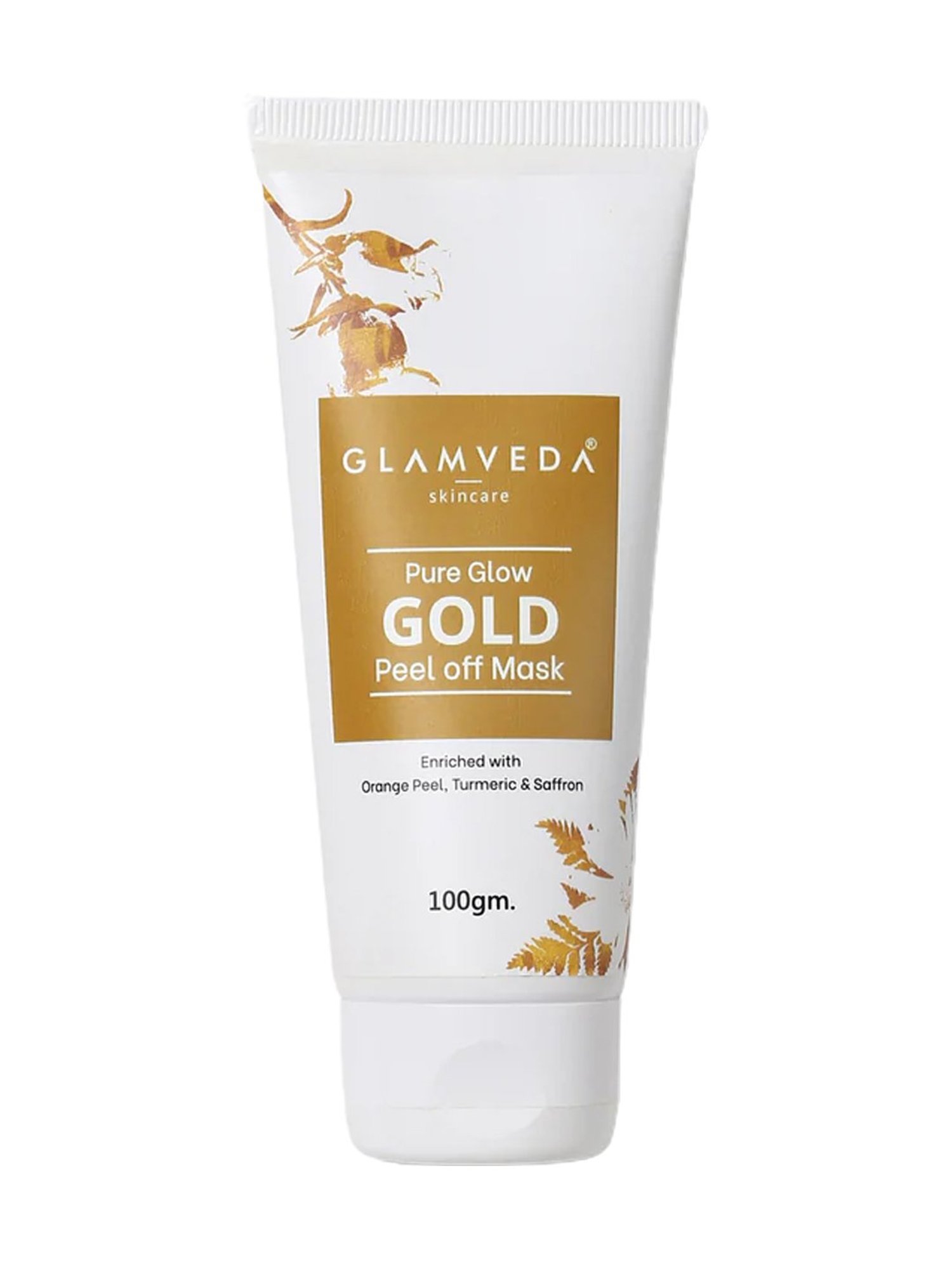 Glamveda Pure Glow Gold Peel Off Mask - 100 gm