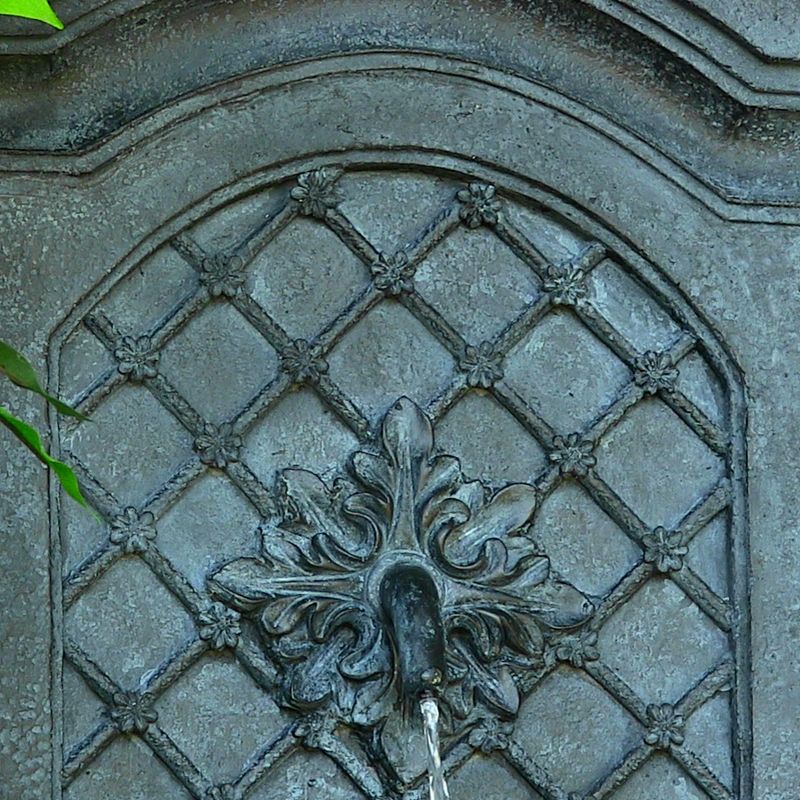 Chatsworth Two Tier Solar On Demand Fountain with Weathered Stone - Smart Solar