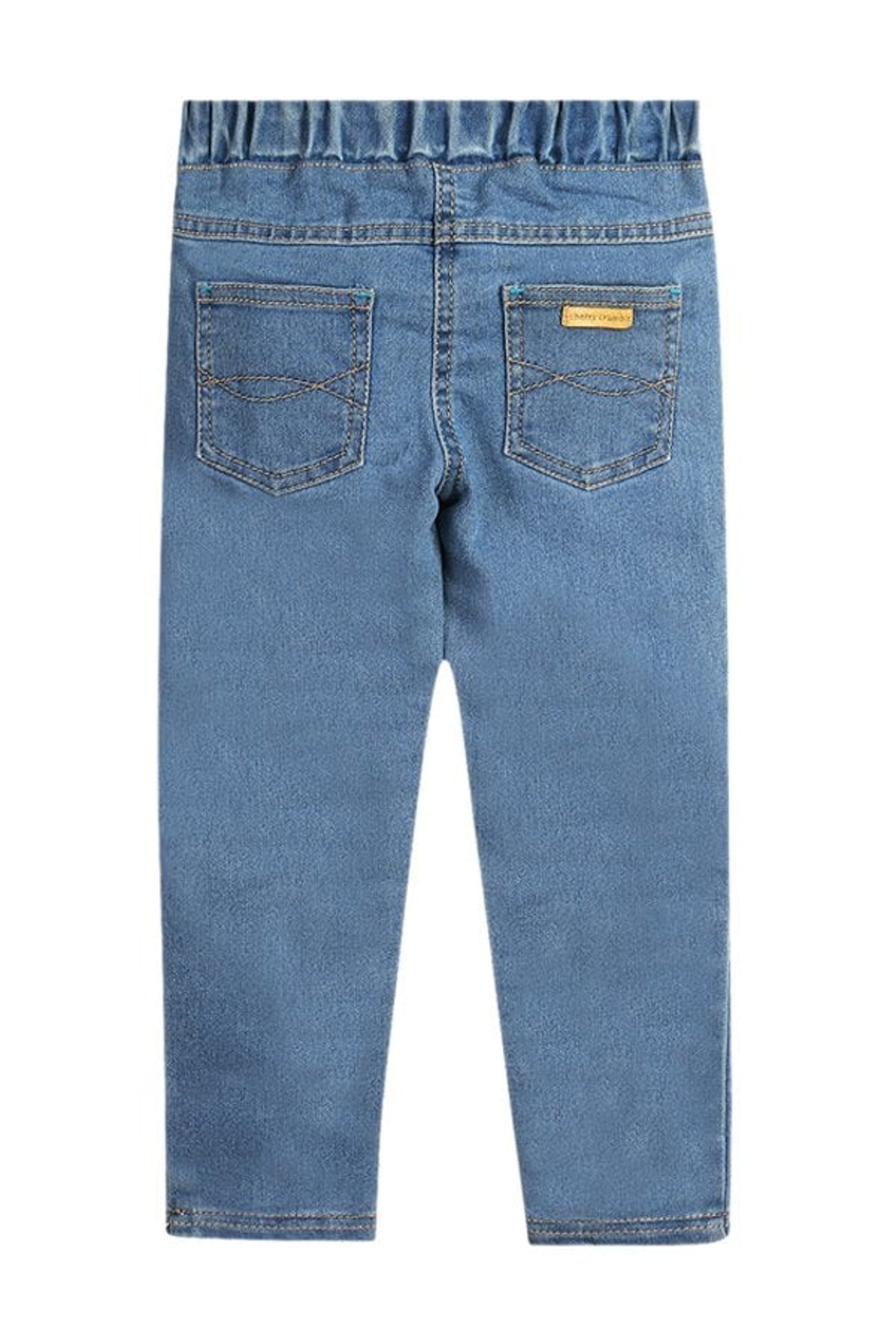 Mothercare Kids Blue Embroidered Jeggings