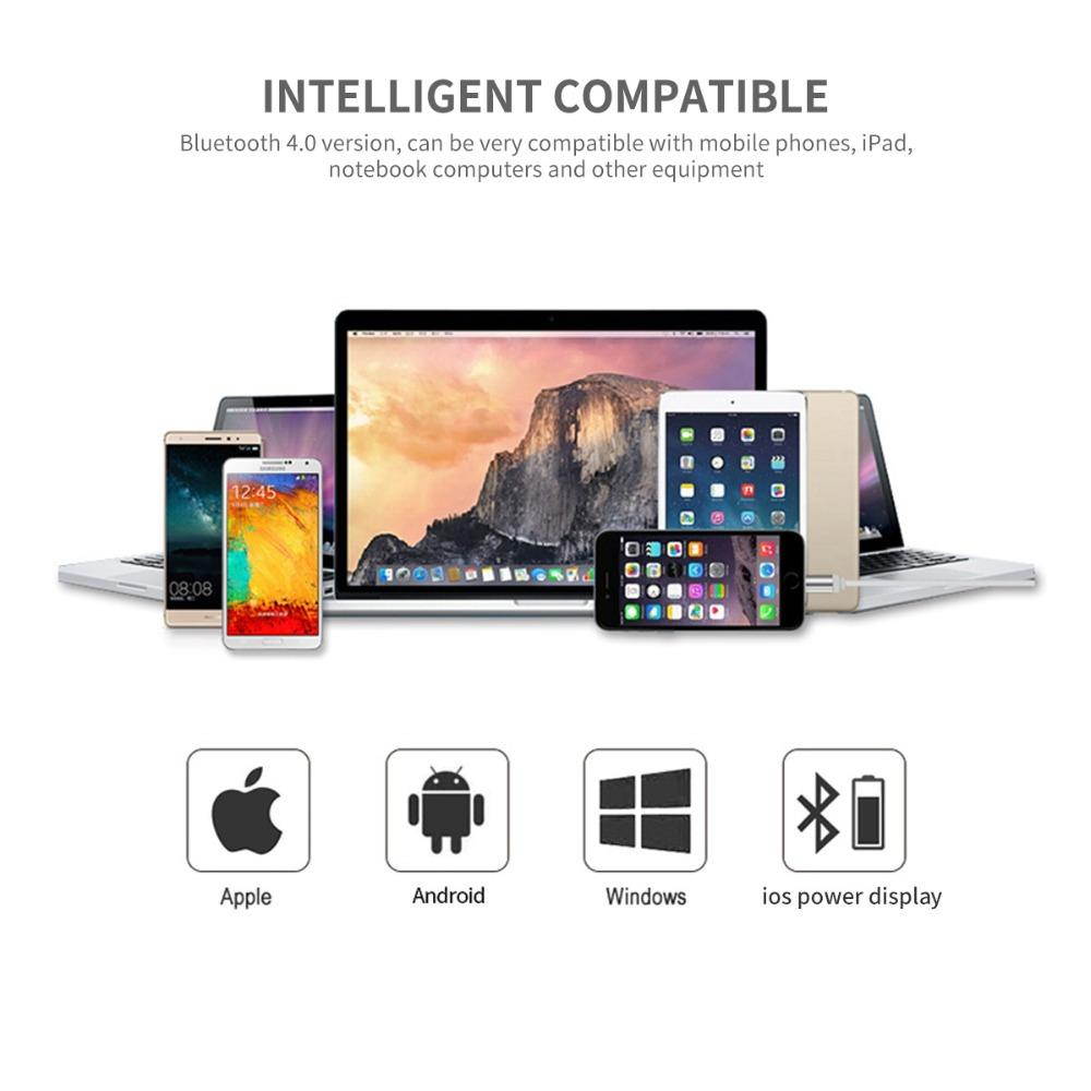 Fineblue HF-66 Mini headphones bluetooth wireless business earphone hands free with Mic Sport stereo earbuds for mobile phone (White)