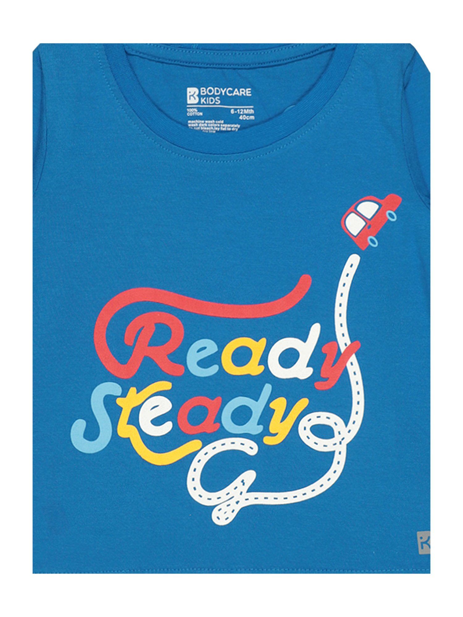 Ed-a-Mamma Baby Green Printed T-Shirt