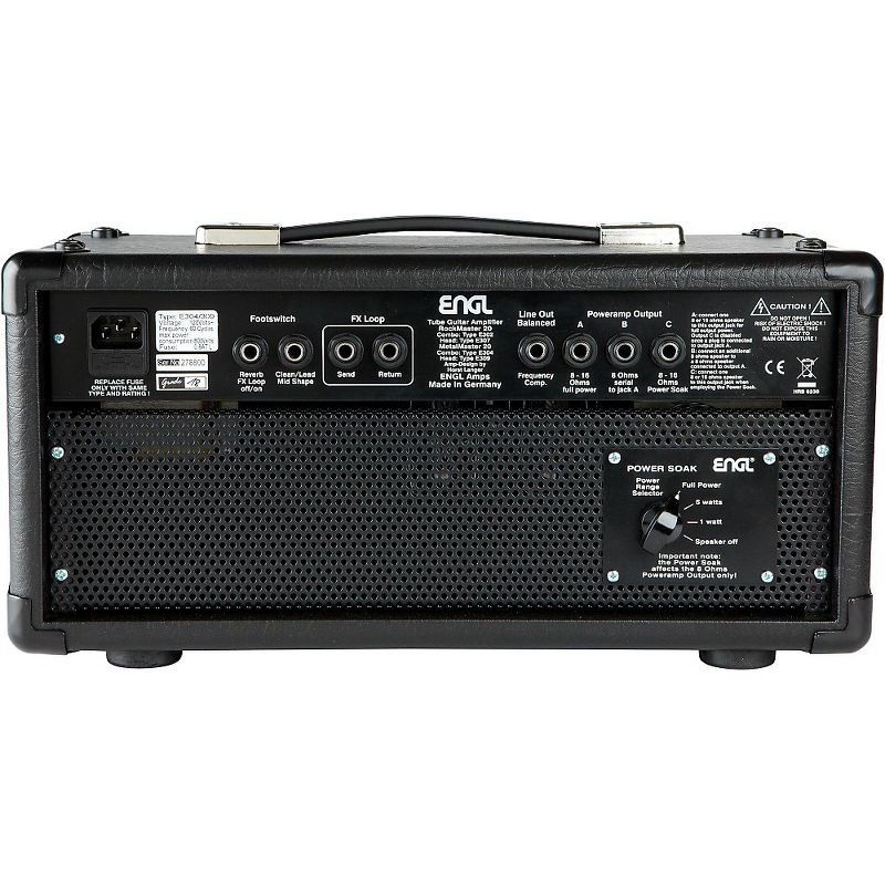 Engl MetalMaster 20W Tube Guitar Amp Head with Reverb