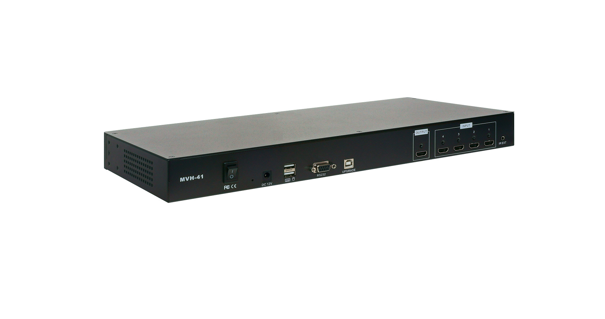 Qdin MVH-41 Multiview HDMI 1080p Switch with Full Screen, Dual View,Quad View, PiP, PAP and Windows mode