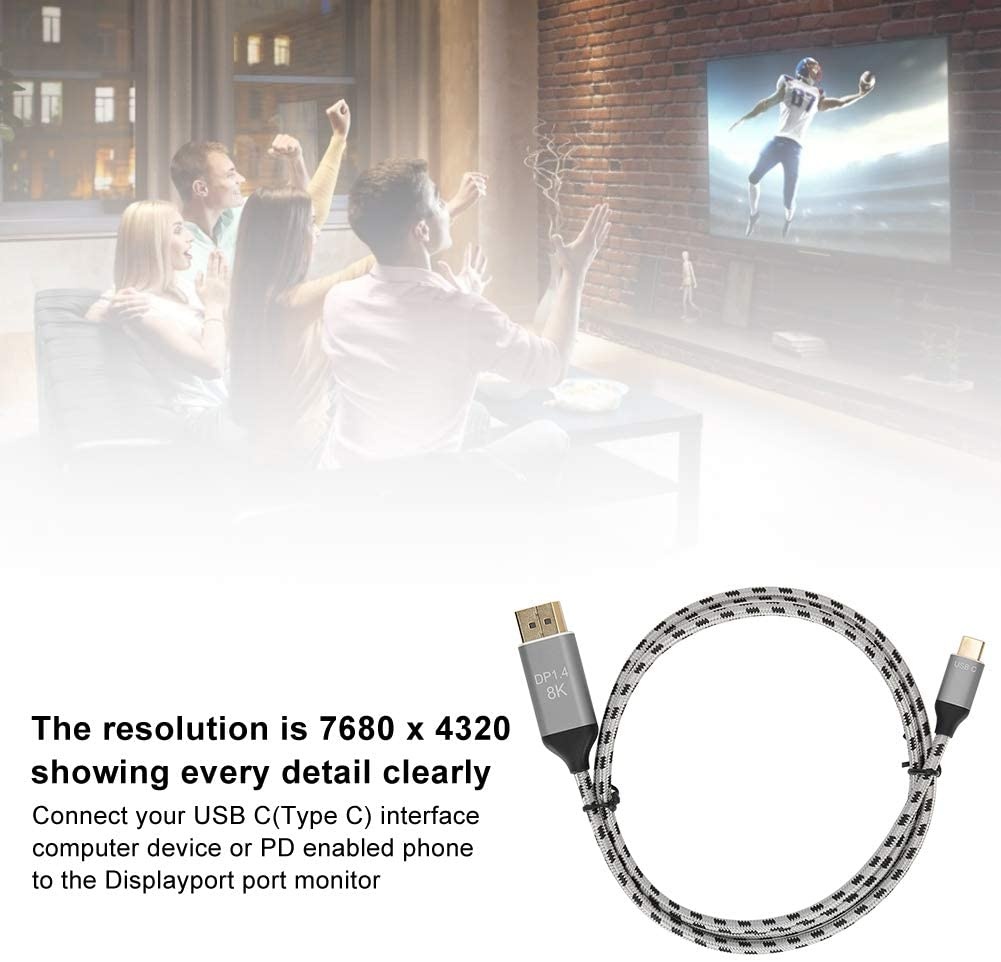 FVH Thunderbolt 2 Port Male to Male Video Data Cable for MacBook & SSD & Displays TB-004-WH