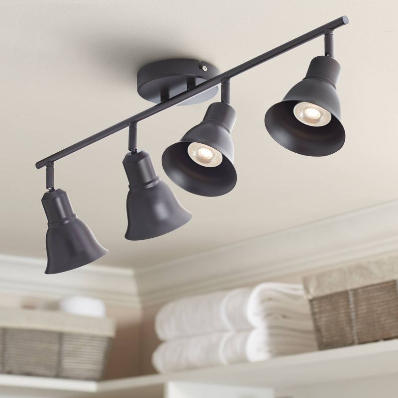 Pro Track Bronze 27.5" Wide LED Track Kit Fixture