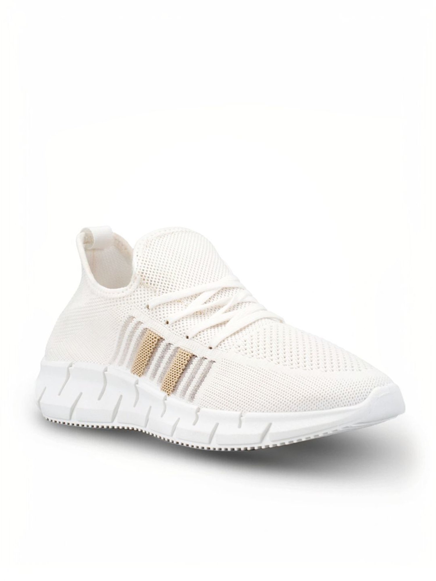 Rapid Box Men's Off White Running Shoes