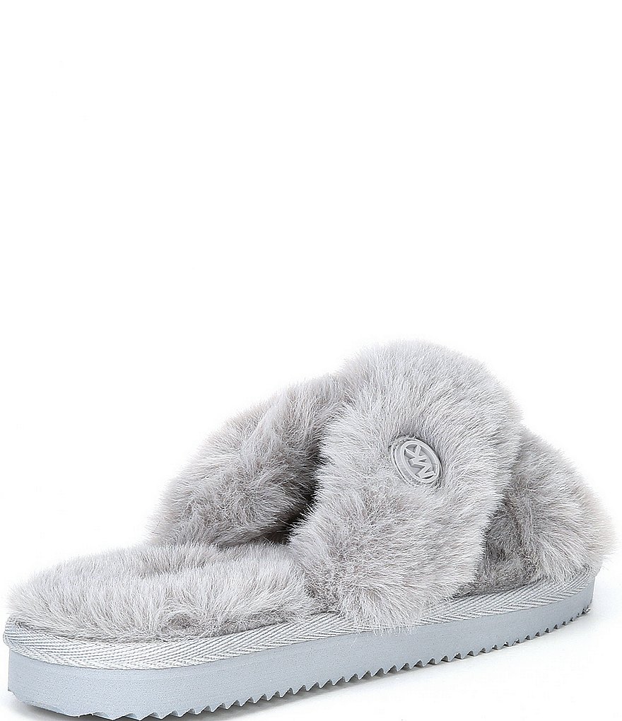 MICHAEL Michael Kors Lala Faux Fur Slippers