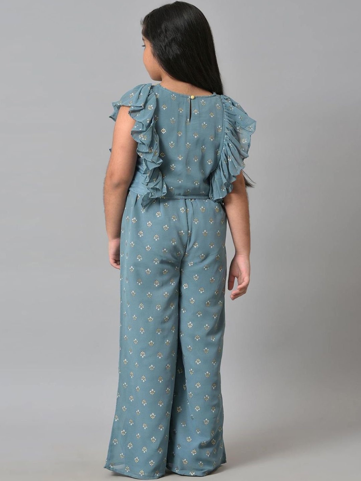 Aurelia Kids Blue Printed Top Set