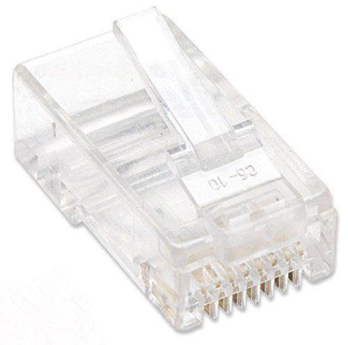 CAT.5e RJ45 Plugs, 100-Pack in a Jar, Intellinet 790055