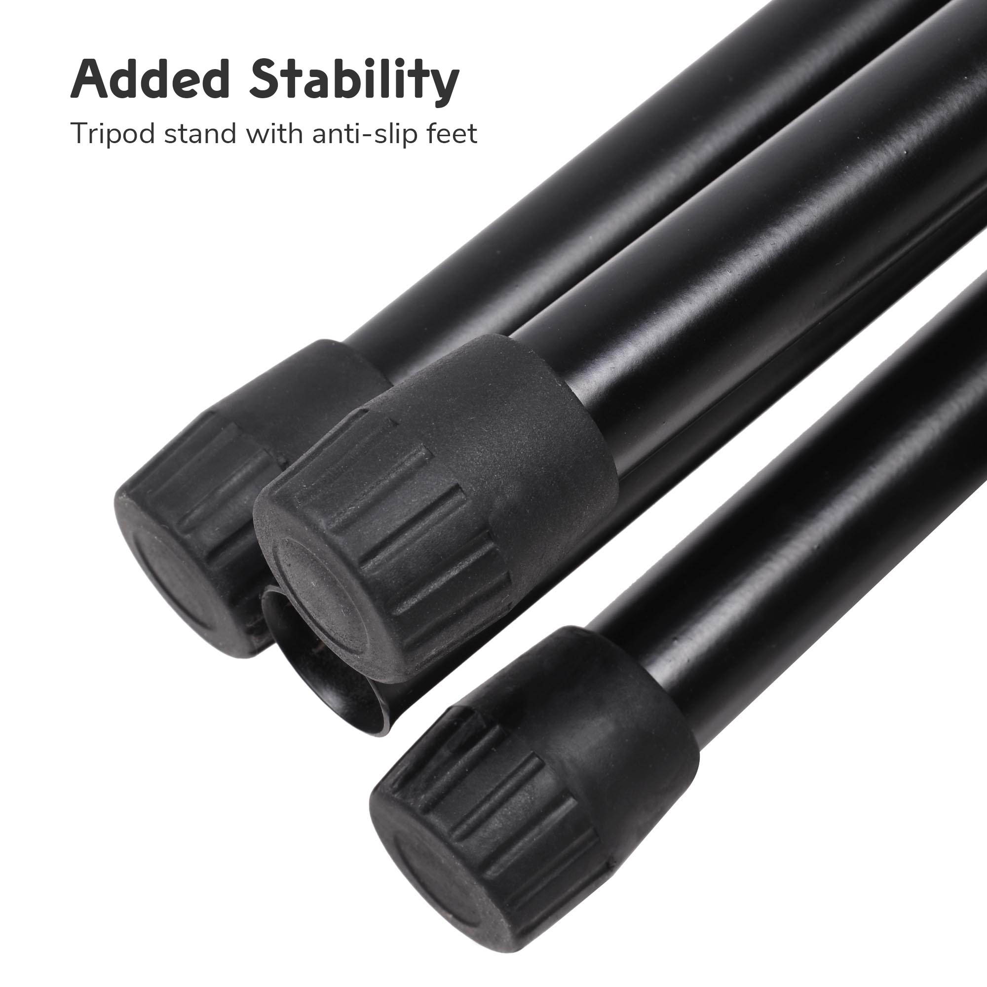 4 Pack Microphone Boom Arm Stand Tripod Holder Mic Clip Adjustable Height Mount