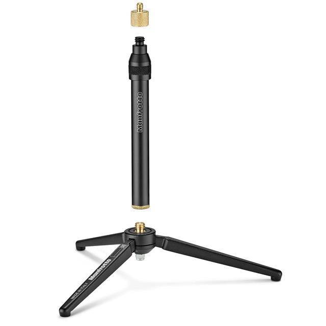 Manfrotto Virtual Reality Aluminum Tripod with Dual-Section Column Extension
