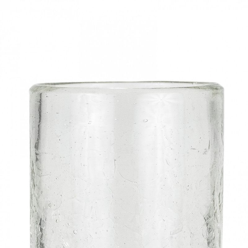 4pk Embossed Glass Drinkware Tall - Hearth & Hand™ with Magnolia