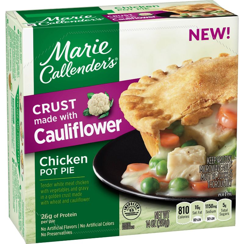 Marie Callender's Cauliflower Crust Chicken Frozen Pot Pie - 14oz