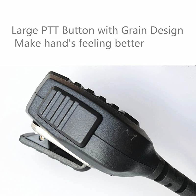 TYT Remote HandShoulder Speaker Mic Microphone for Digital DMR Dual Band Radio TYT MD2017 MD398 IP67 Waterproof Two Way Radio for RT82 RT83 RT87 V2017