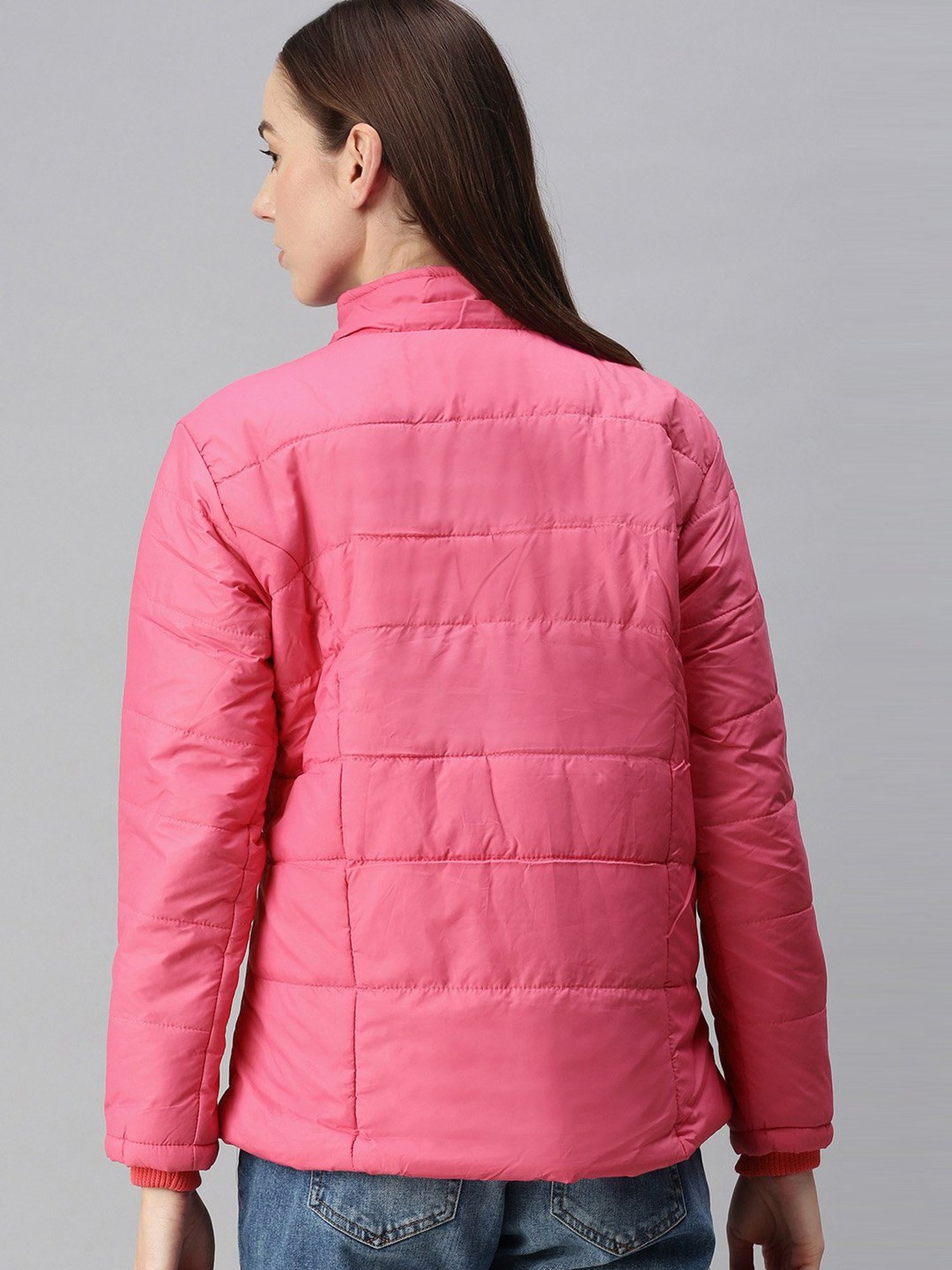 VOXATI Pink Regular Fit Jacket