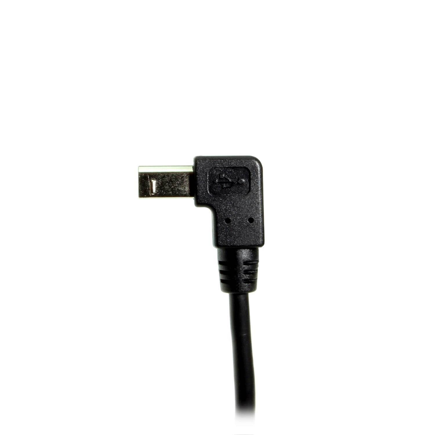 USBGear 0.5m USB 2.0 Cable High-Speed type A to B Down Angle