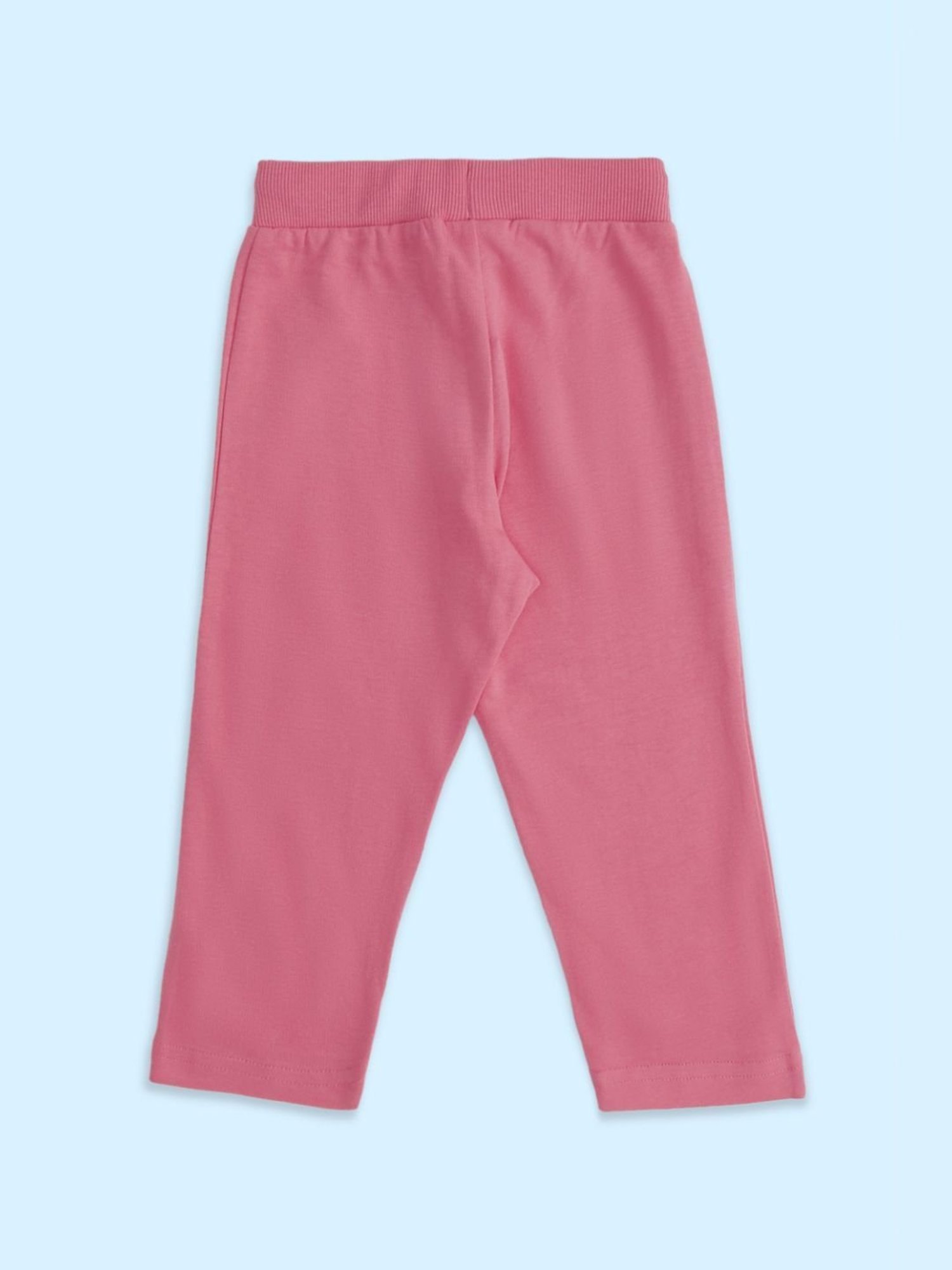 Pantaloons Baby Coral Cotton Printed Trackpants
