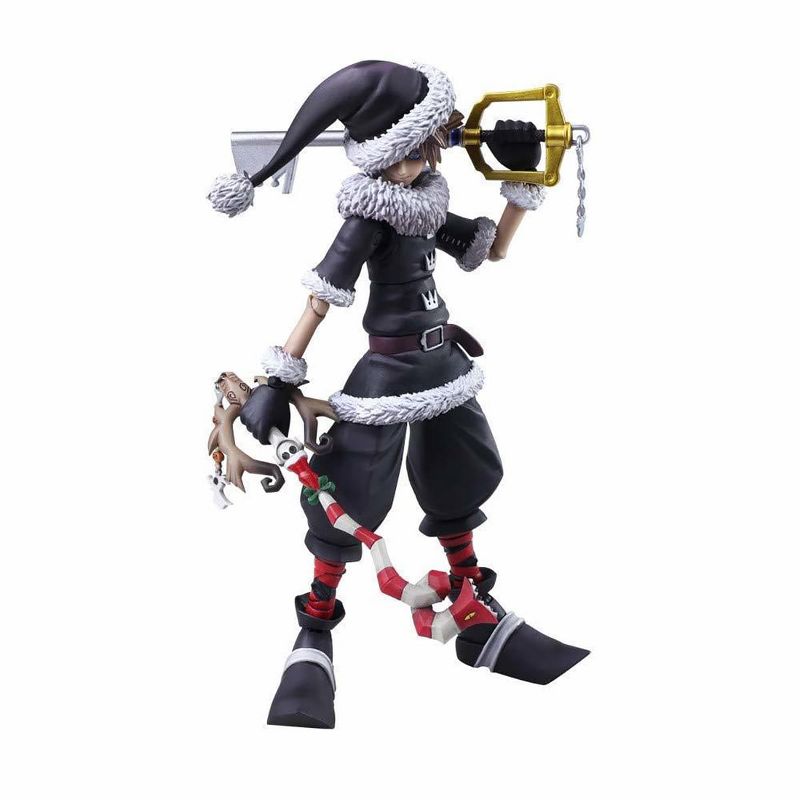 Kotobukiya Kingdom Of Hearts 2 Play Arts Sora Xmas Town Action Figure