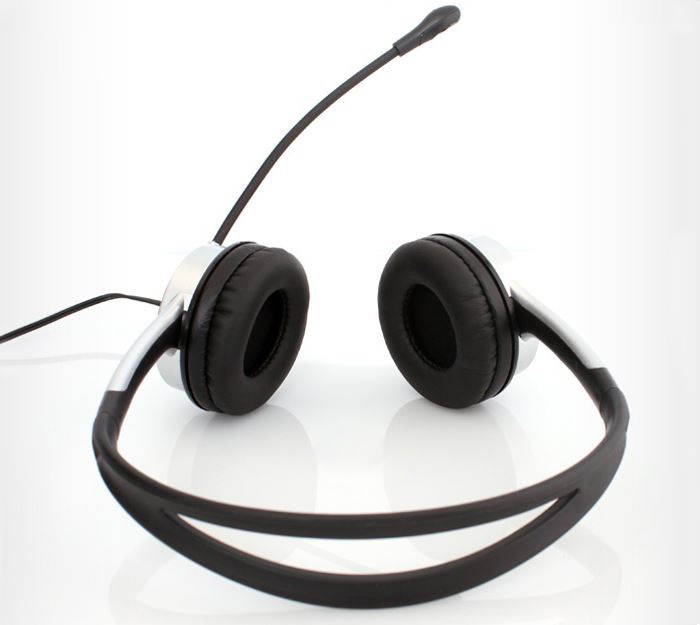 Durherm DR-H20 Computer PC Laptop Notebook Desktop On-Ear Stereo Headphone Headset with Noise Canceling Microphone Mic